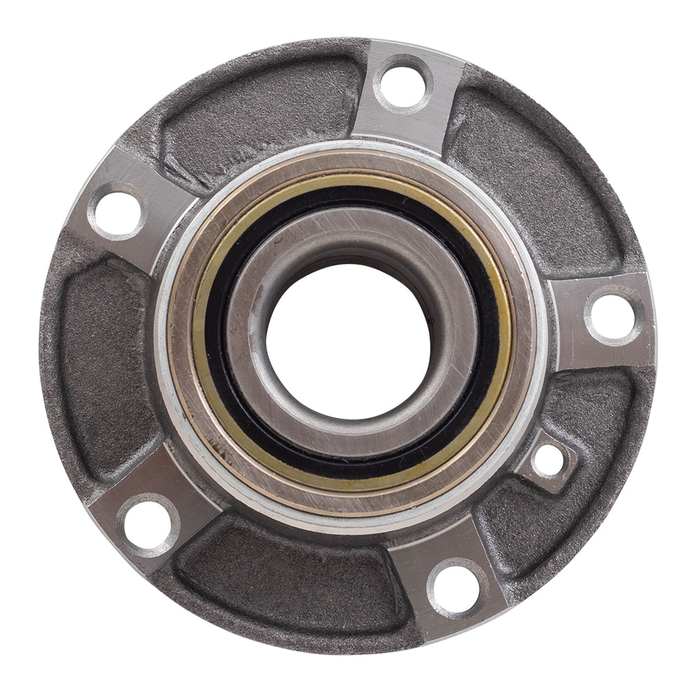 Brock Replacement Pair Front Hubs & Bearings Compatible with 1992-2005 E36 E46 3 Series