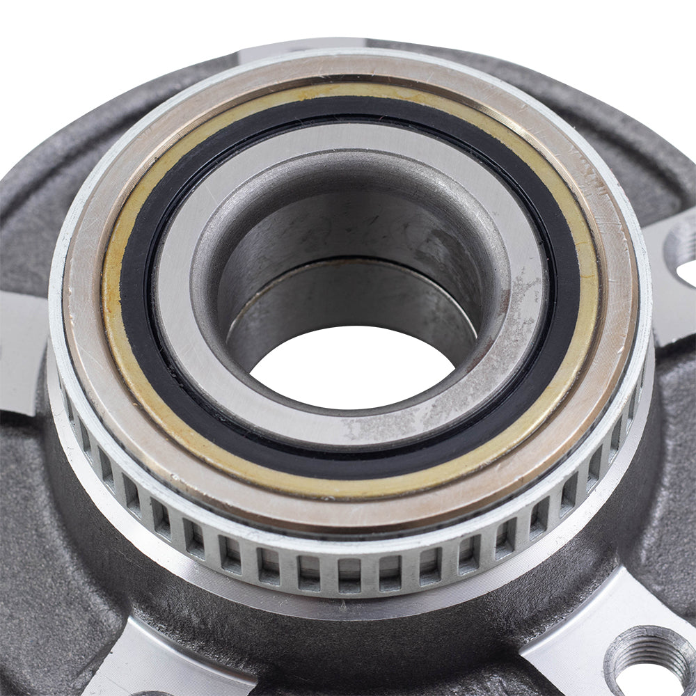 Brock Replacement Pair Front Hubs & Bearings Compatible with 1992-2005 E36 E46 3 Series