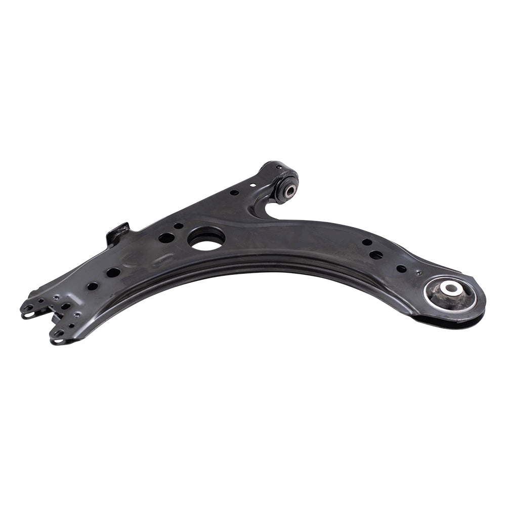 Brock Replacement Front Lower Control Arm with Bushings Compatible with 1998-2010 New Beetle 1999-2005 A4 1999-2010 Golf 1999-2010 GTI 1J0407151