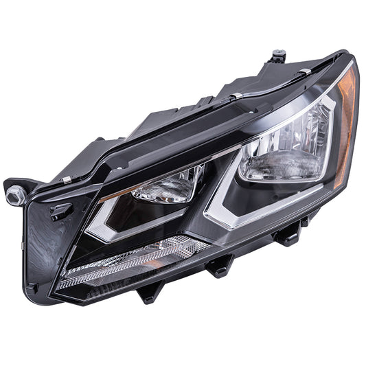 2016-2019 Volkswagen Passat Halogen Combination Headlight Assembly LH
