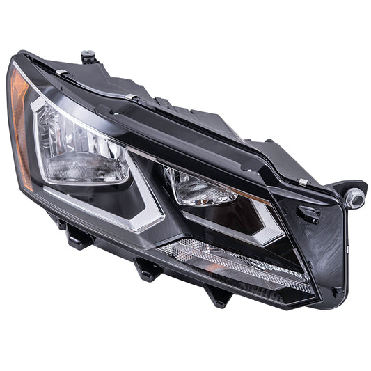2016-2019 Volkswagen Passat Halogen Combination Headlight Assembly RH