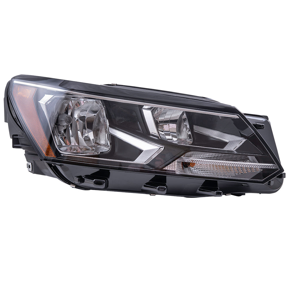2016-2019 Volkswagen Passat Halogen Combination Headlight Assembly RH