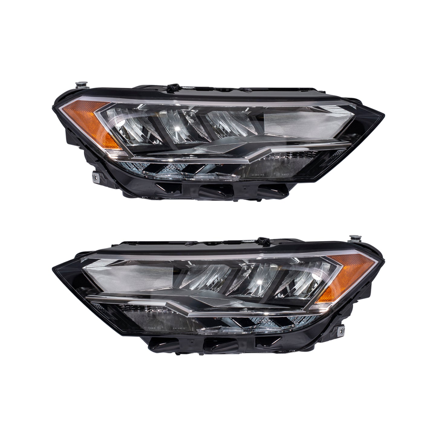 LED Headlight Assembly Set Driver Side Left Passenger Side Right for 2019-2023 Volkswagen Jetta Composite