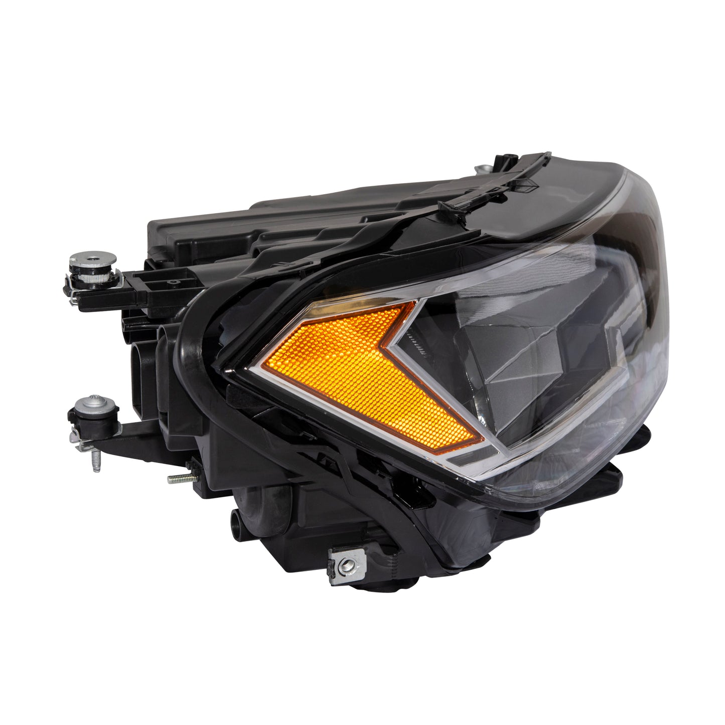 LED Headlight Assembly Set Driver Side Left Passenger Side Right for 2019-2023 Volkswagen Jetta Composite