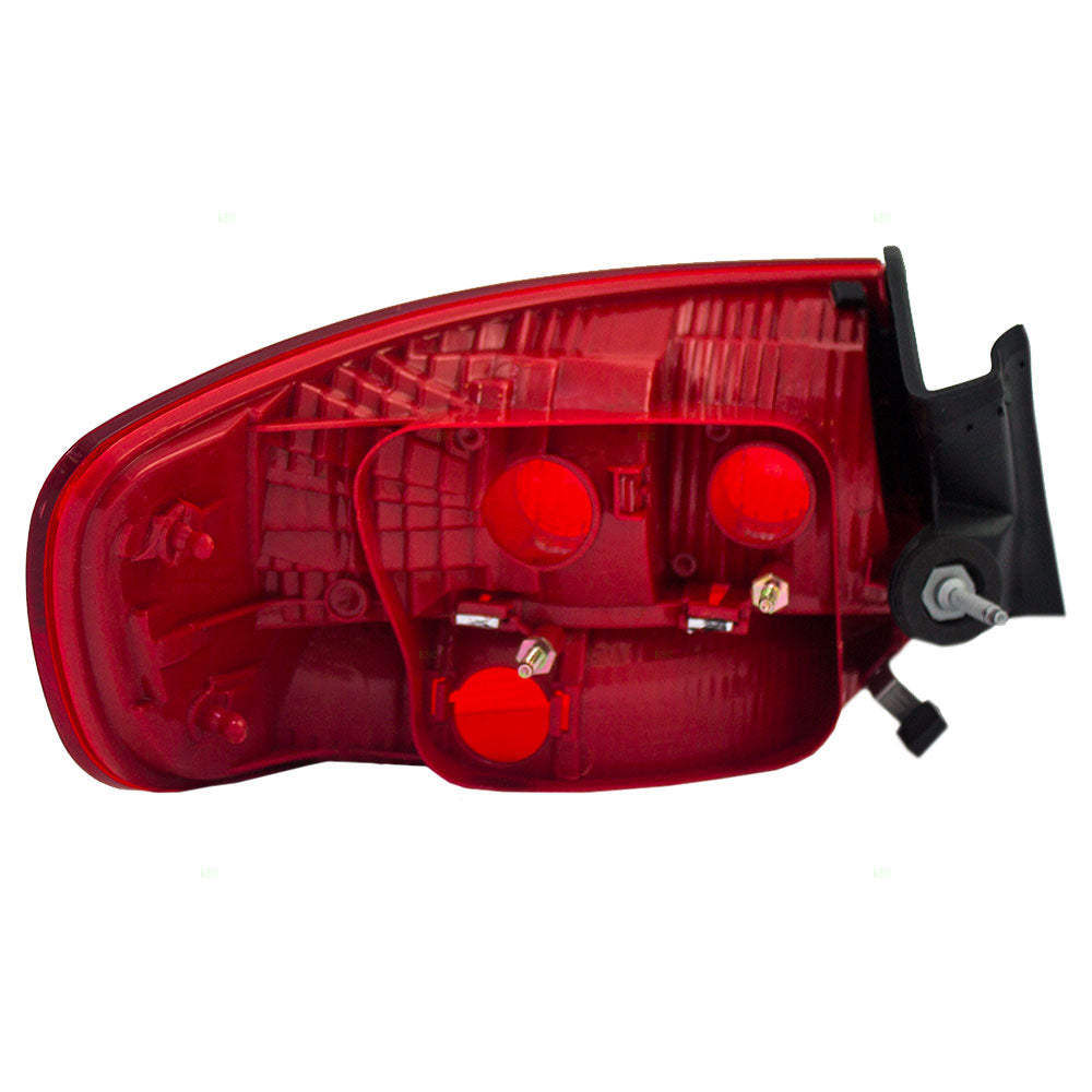Brock Replacement Passengers Taillight Compatible with 2006-2008 A3 8P4 945 096 H