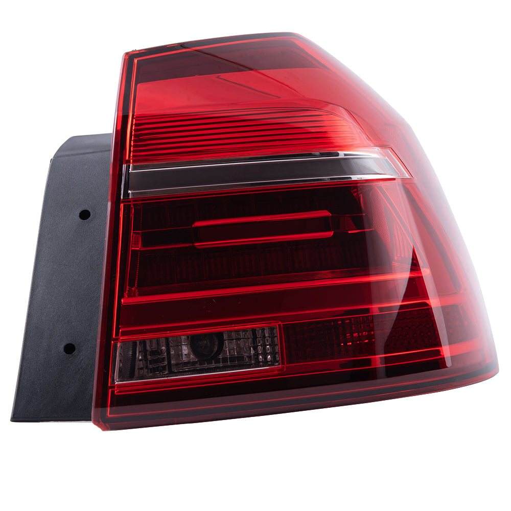 2016-2017 Volkswagen Passat With LED Headlights Built To 7/3/2016 LED Combination Tail Light Assembly Body Mounted Set LH+RH