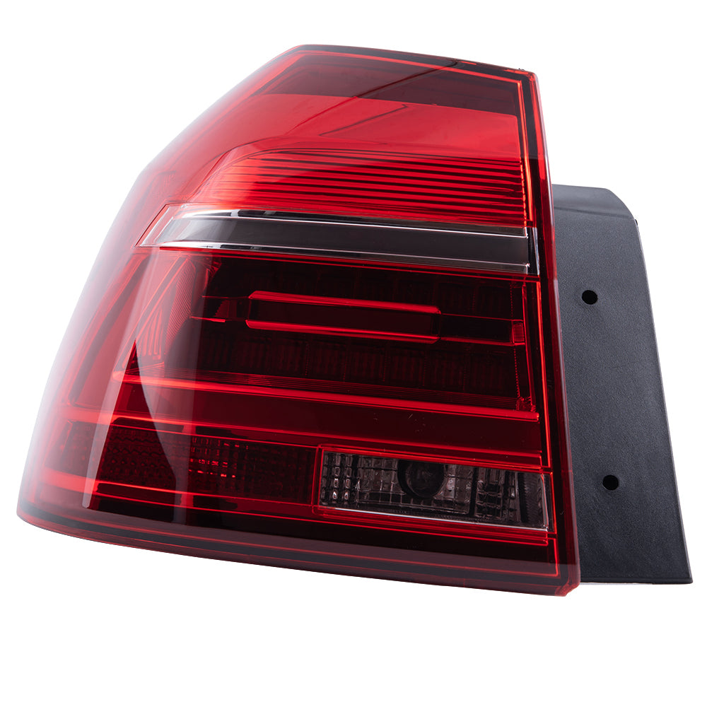 2016-2017 Volkswagen Passat With LED Headlights Built To 7/3/2016 LED Combination Tail Light Assembly Body Mounted LH