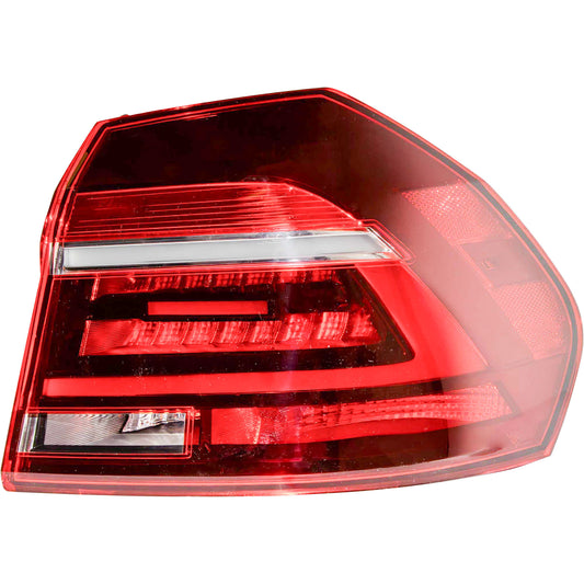 LED Combination Tail Light Assembly Passenger Side Right Body Mounted for 2017-2019 Volkswagen Passat