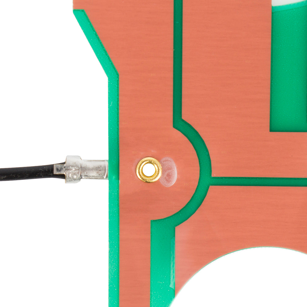 Brock Replacement Pair Set Taillight Rear Tail Lamp Circuit Boards Compatible with 1985-1993 240 Series Sedan 1312420 1312421