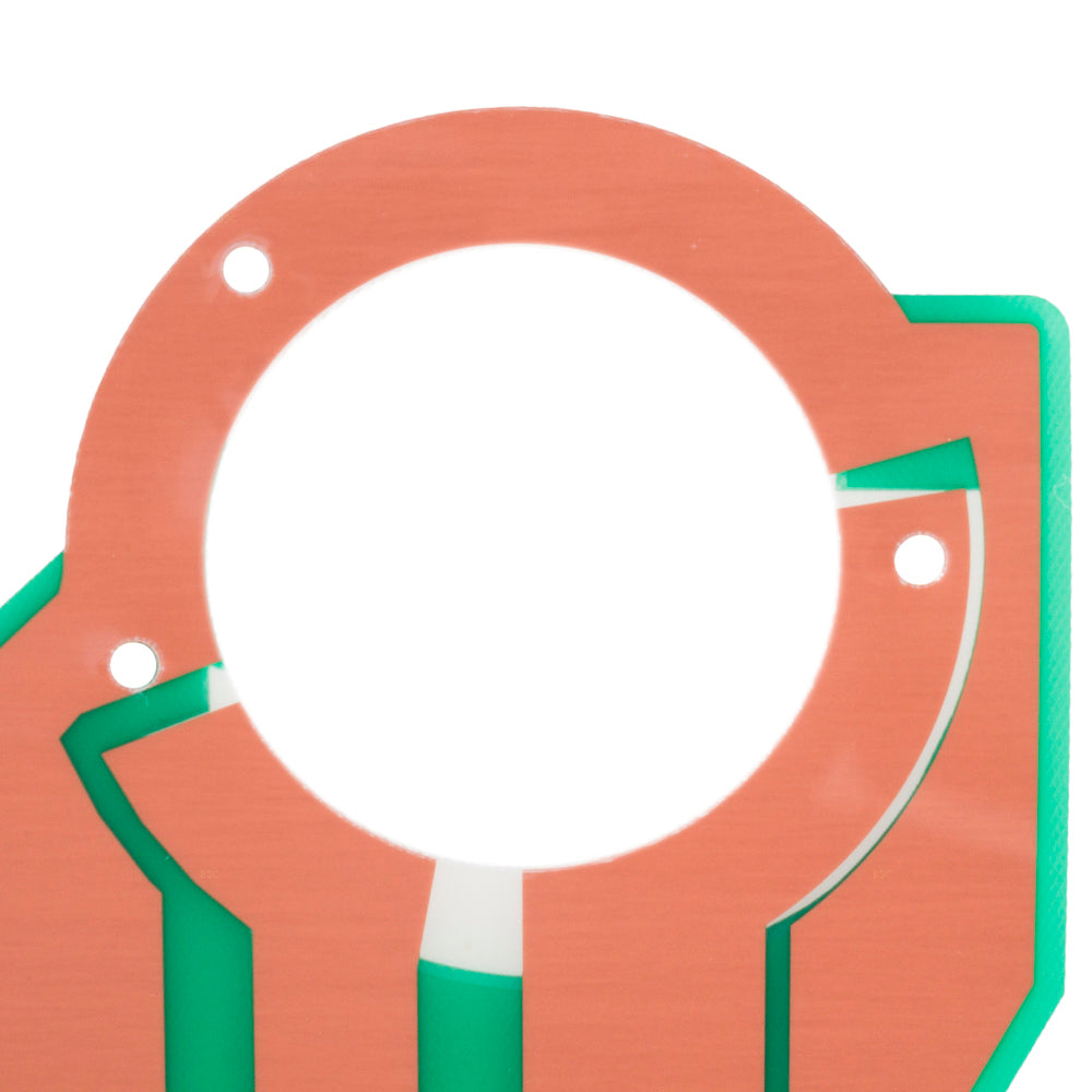 Brock Replacement Pair Set Taillight Rear Tail Lamp Circuit Boards Compatible with 1985-1993 240 Series Sedan 1312420 1312421