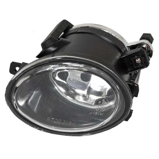 Brock Replacement Drivers Fog Light Lamp Lens Compatible with 2001 2002 2003 2004 2005 3 Series E46 with Sport Package 63177894017