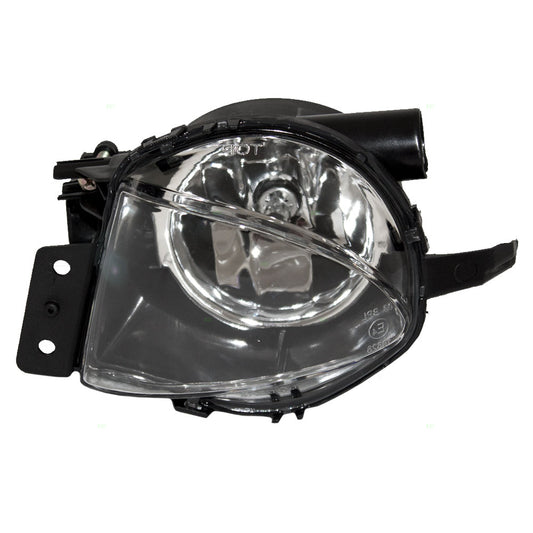 Brock Replacement Drivers Fog Light Lamp Lens Compatible with 2006 2007 2008 3 Series E90 E91 63176948373