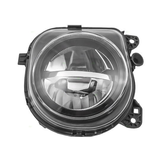 Brock Replacement Passengers Fog Light Lamp Lens Compatible with 2014 2015 2016 5 Series 63177311294