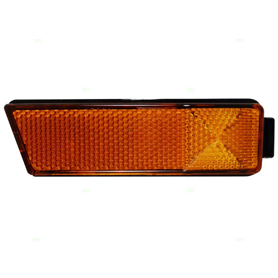 Brock Replacement Passenger Side, Side Marker Light Unit Comaptible with 1993-1998 A3 1999 A4 1993-1999 Golf 1995-1999 Cabrio 1HM945072C