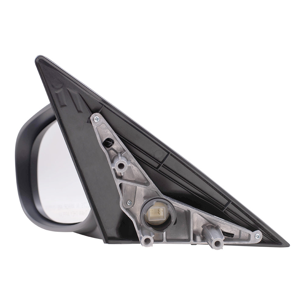 Brock Replacement Driver Power Folding Side Mirror Heated Memory Reverse Tilt Clear Glass Compatible with 2009-2012 328i 328xi E91 Wagon