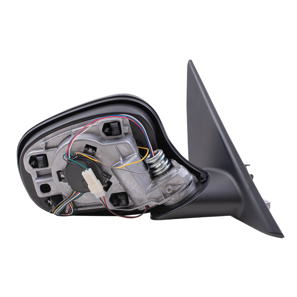 Brock Replacement Passenger Power Folding Side Mirror Heated Memory Reverse Tilt Blue Glass Compatible with 2009-2012 328i 328xi E91 Wagon