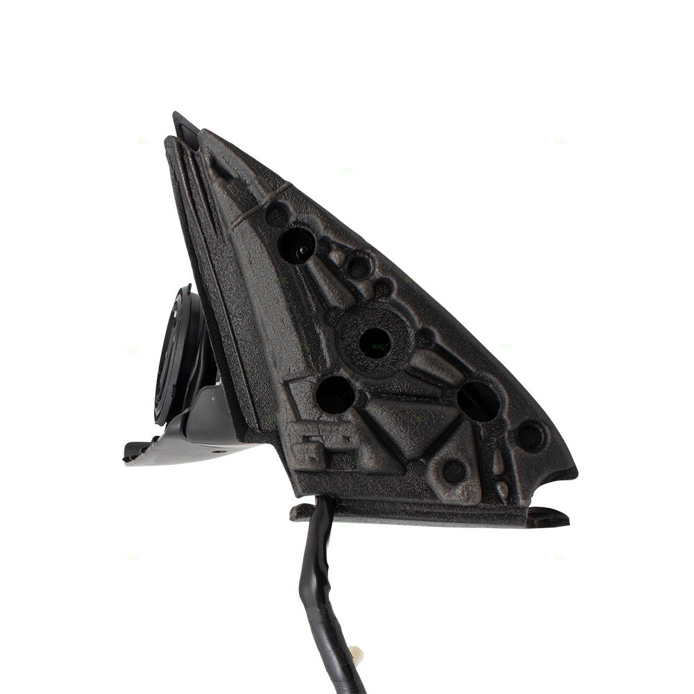 Brock Replacement Pair Set Power Folding Side View Mirrors Heated Memory Gray Compatible with A4 S4 RS4 8E1 858531AC01C 8E1858532AC01C