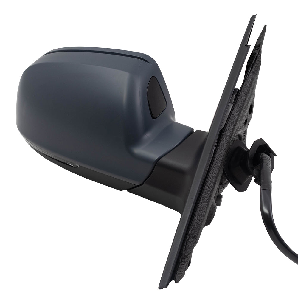 Brock Replacement Pair Power Mirrors Compatible with 2012-2016 A4 Sedan Wagon Driver and Passenger Set Power Folding Heated Signal fits 8K1857409AH01C 8K1857410AH01C