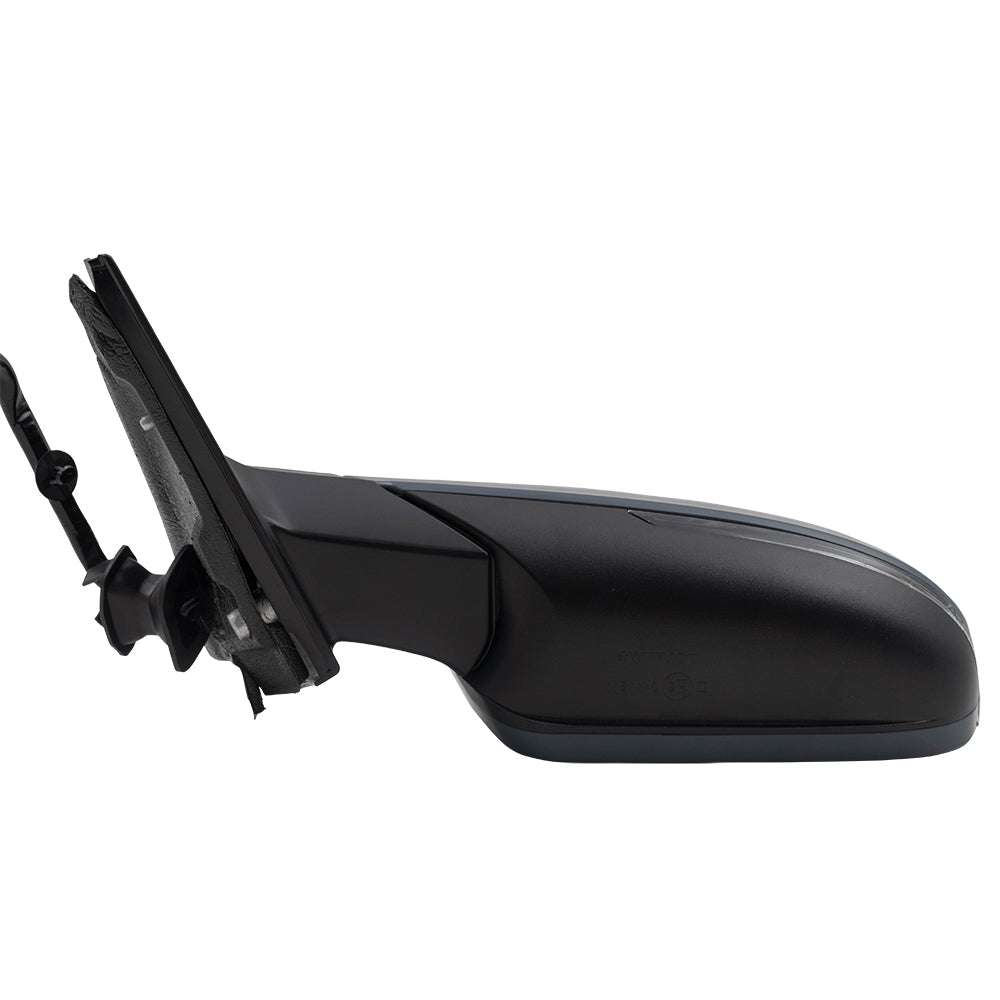 Brock Replacement Power Mirror Compatible with 2012-2016 A4 Sedan Wagon Drivers Power Folding Heated Signal fits 8K1857409AH01C 8K1 857 409 AH 01C