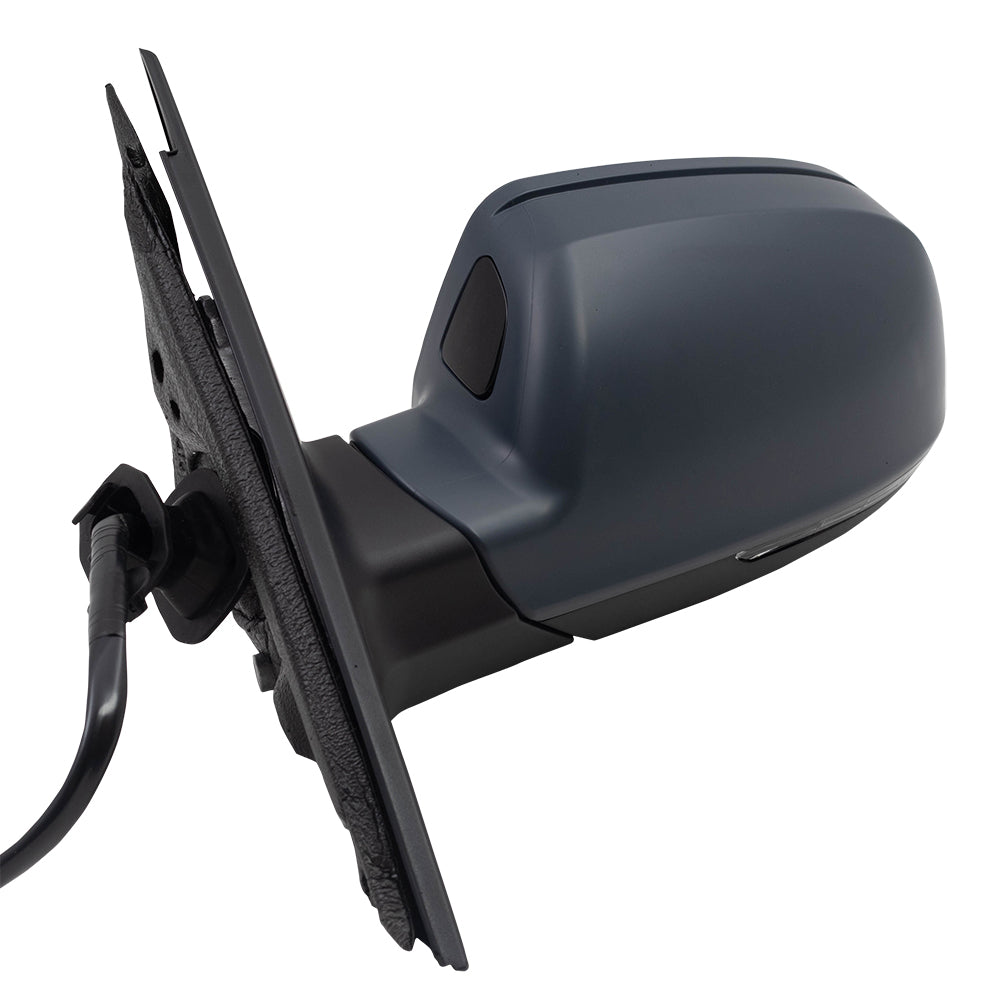 Brock Replacement Power Mirror Compatible with 2012-2016 A4 Sedan Wagon Drivers Power Folding Heated Signal fits 8K1857409AH01C 8K1 857 409 AH 01C