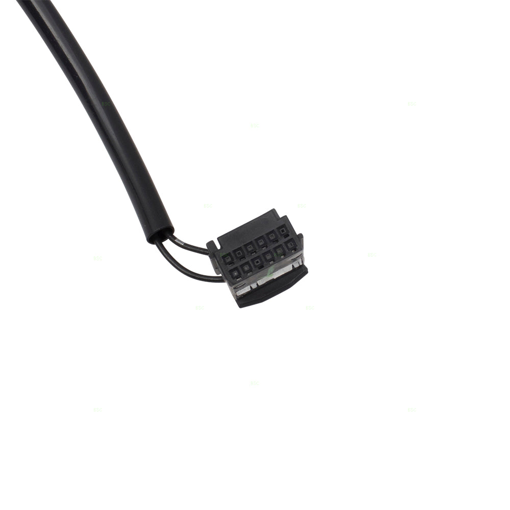 Brock Replacement Passengers Manual Remote Side Mirror Textured Compatible with 2016-2017 Fortwo Coupe 4538103000 4538110201