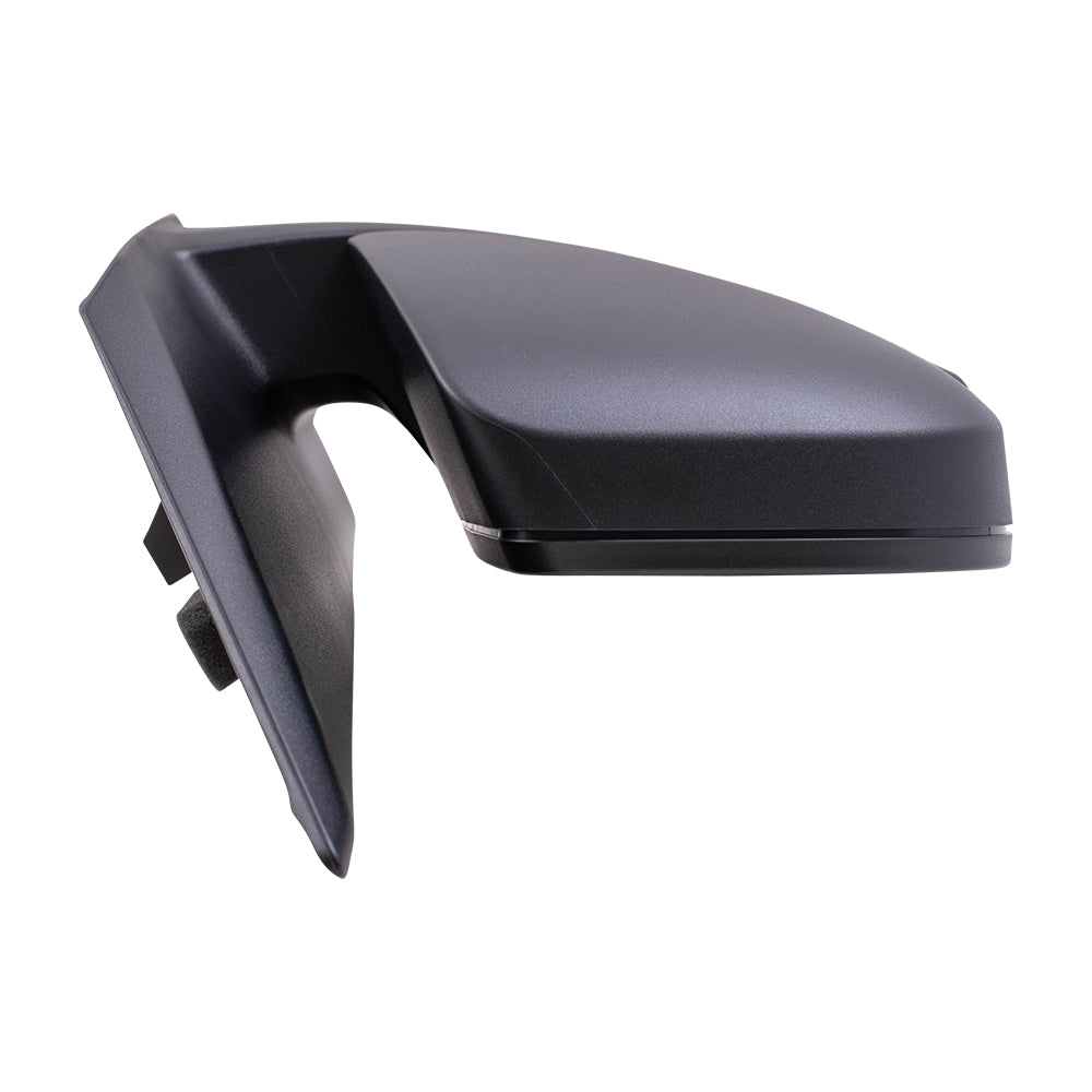 Brock Replacement Passenger Side Manual Mirror Textured Black W/Signal & Manual Fold W/O Heat, Camera & Blind Spot Detection Compatible with 2019-2020 Sprinter Cargo 1500/2500/3500 (907)