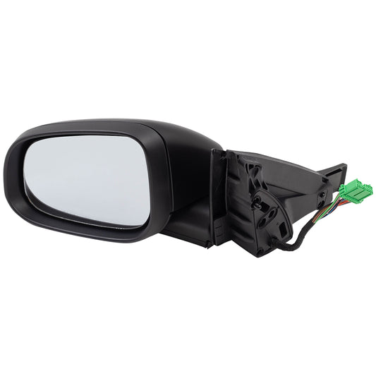 Brock Replacement Driver Power Folding Mirror Heated with Signal Memory Puddle Lamp Temperature Sensor Compatible with 2007 2008 2009 2010 2011 S80