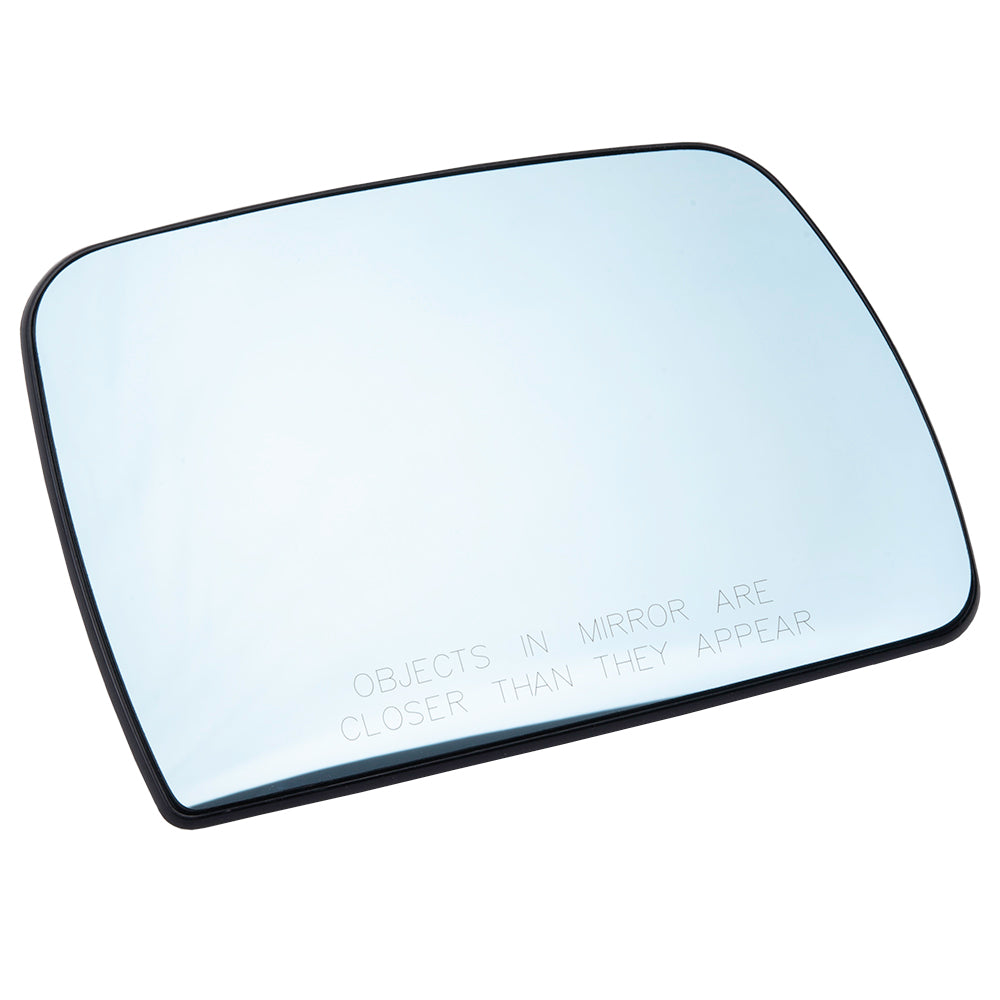 Brock Replacement Passengers Blue Tinted Mirror Glass compatible with 2000 2001 2002 2003 2004 2005 2006 X5 51168408810