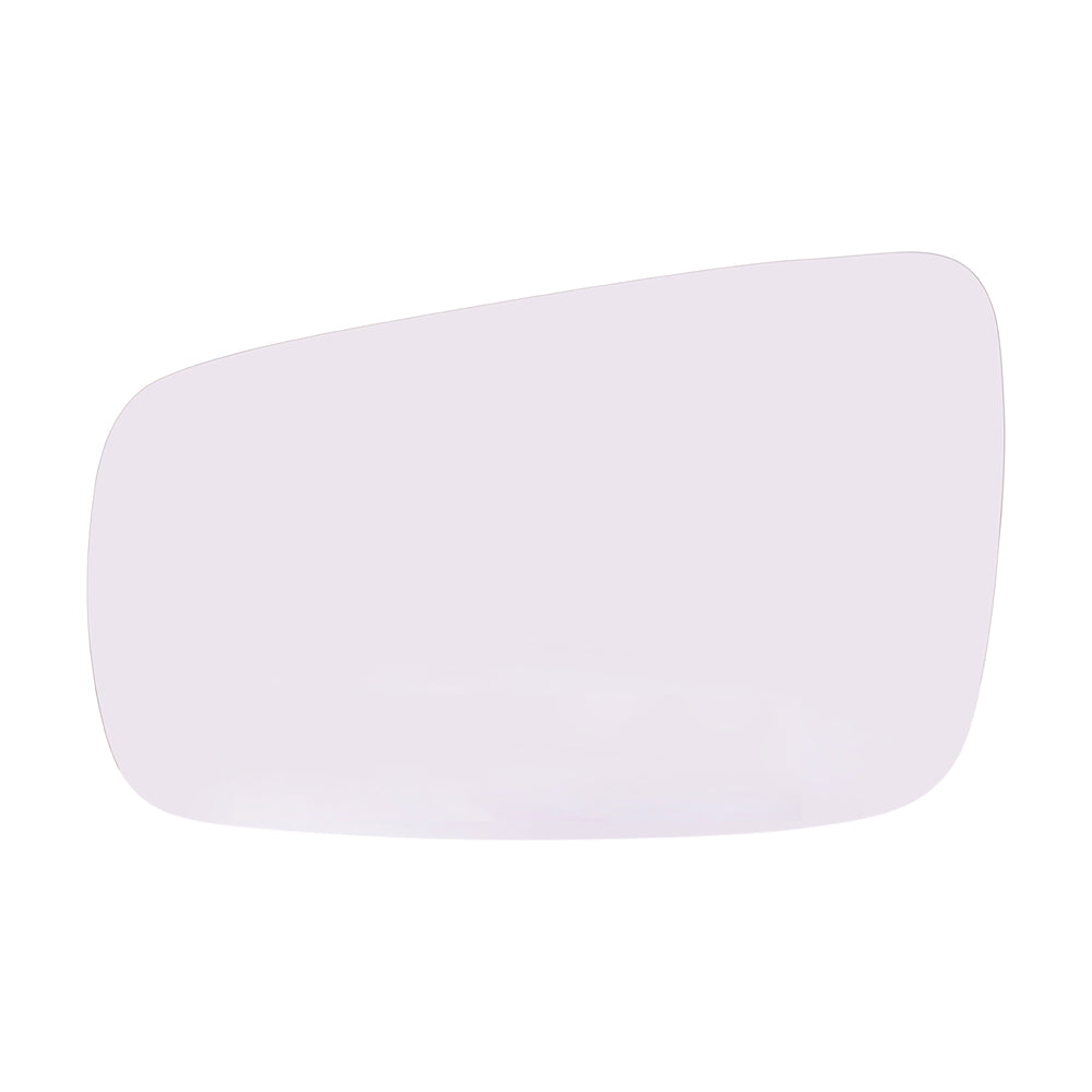 Brock Replacement Driver Side Clear Mirror Glass and Base with Heat W/O Split Glass Compatible with 1999-2007 Golf 1999-2005 A4 1998-2004 Passat 1999-2002 Cabrio 1996-2001 A4 3B1 857 521 A VW1324105