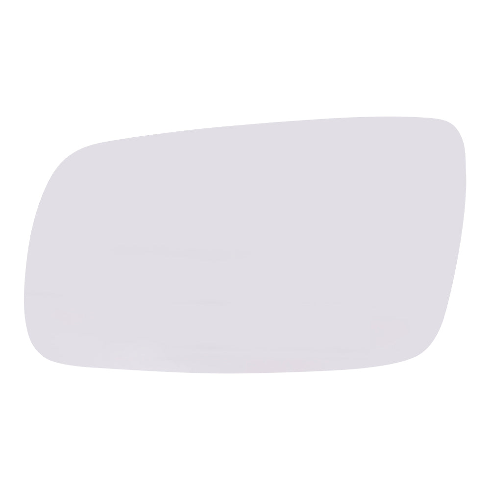 Brock Replacement Driver Side Clear Mirror Glass and Base with Heat W/O Split Glass Compatible with 1999-2007 Golf 1999-2005 A4 1998-2004 Passat 1999-2002 Cabrio 1996-2001 A4 3B1 857 521 A VW1324105