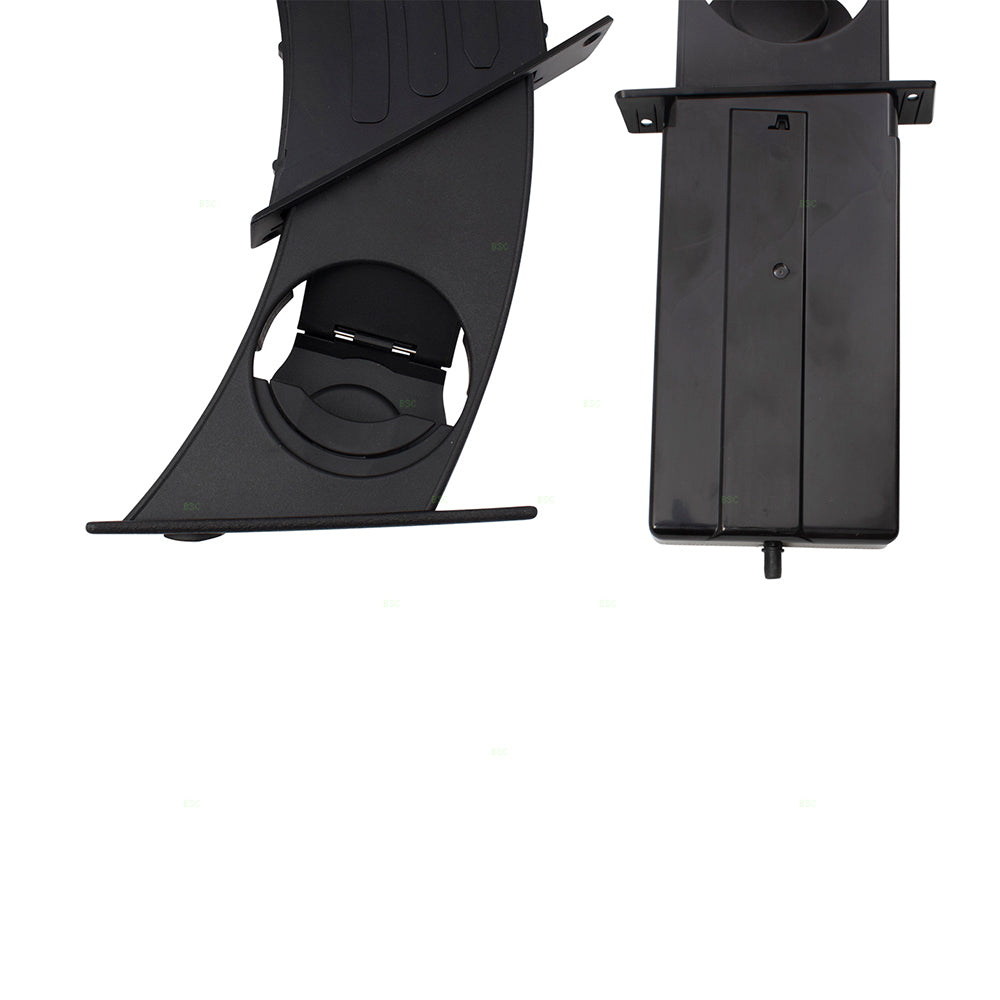 Brock Replacement Pair Front Cup Dashboard Holders Compatible with 2004-2010 5 Series E60 E61 & M5