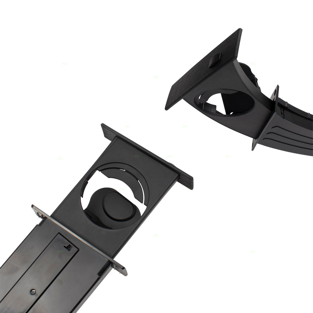 Brock Replacement Pair Front Cup Dashboard Holders Compatible with 2004-2010 5 Series E60 E61 & M5