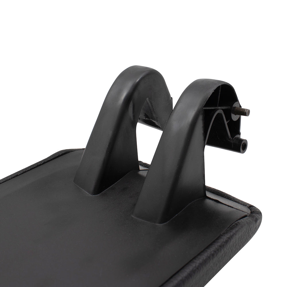 Brock Replacement Black Leatherette Center Console Lid Armrest Cover Compatible with A4 RS4 S4 Sedan & Wagon 8E0864245T1MX