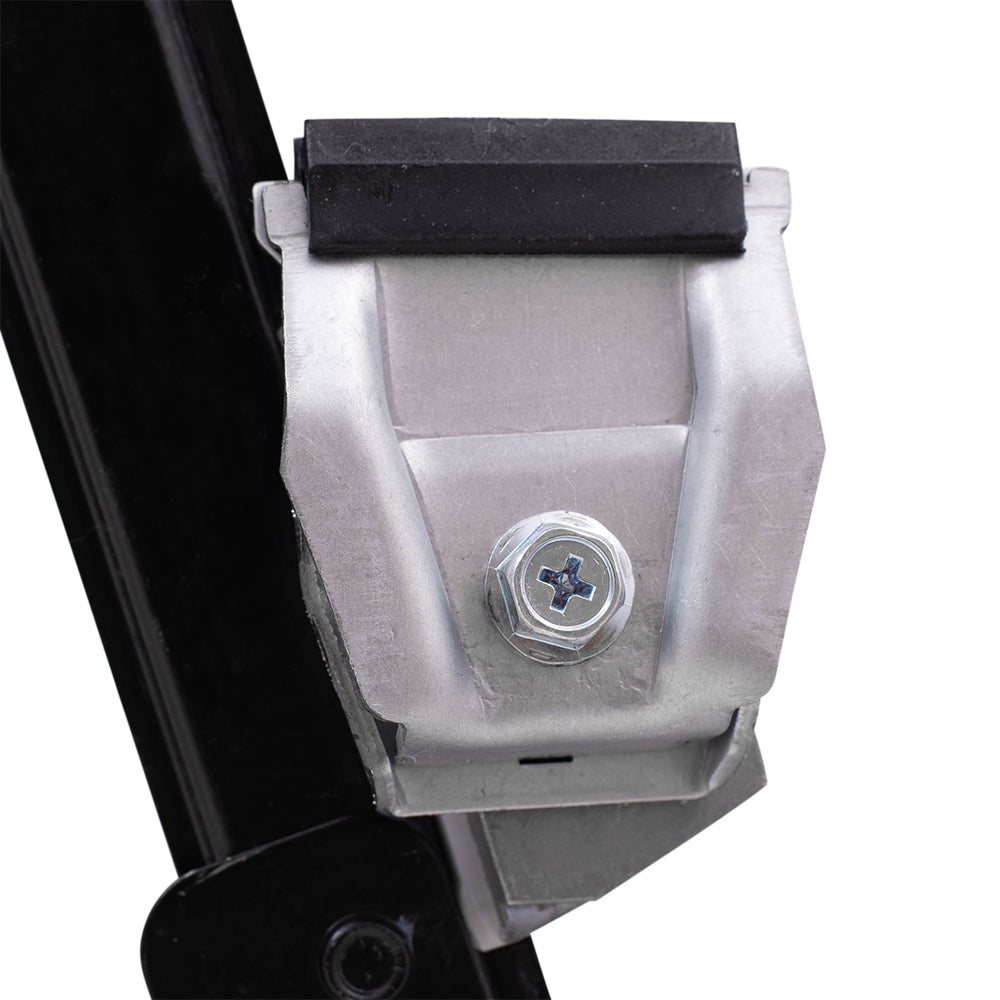 Brock Replacement Front Drivers Power Window Regulator w/ Motor 2 Pin Connector Compatible with 95-01 7 Series w/o Anti-Theft Glass