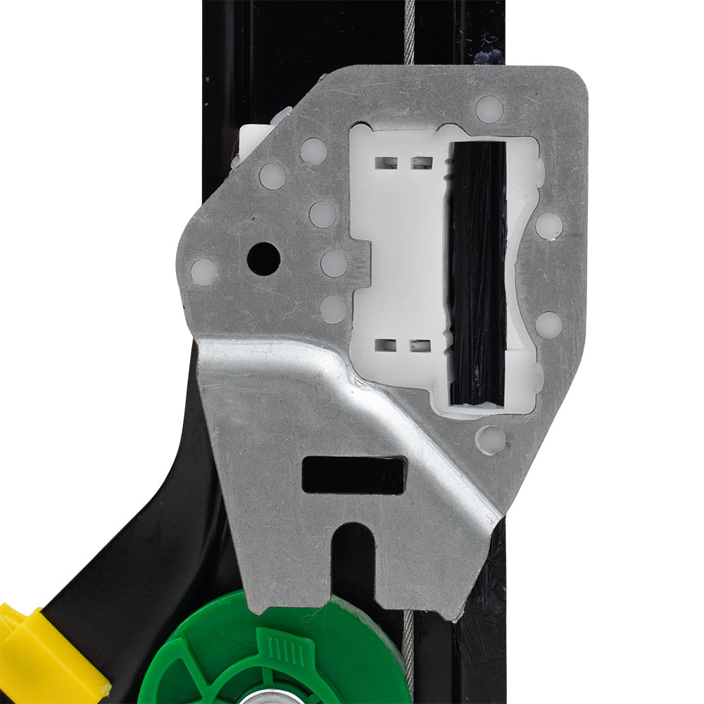 Brock Replacement Passengers Rear Power Window Lift Regulator with Motor Assembly Compatible with 2000-2006 X5 51357125060
