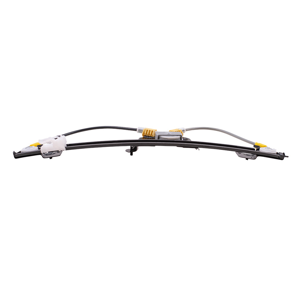 Brock Replacement Passengers Rear Power Window Lift Regulator Compatible with 2006-2011 3 Series 51357140590