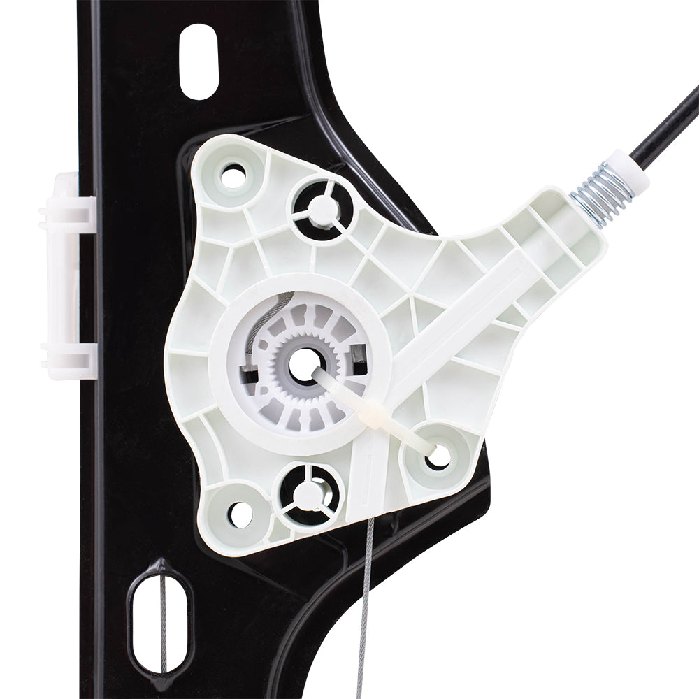 Brock Replacement Driver and Passenger Front Power Window Lift Regulators Compatible with 2006-2012 3 Series 2008-2011 M3 Sedan 51337140587 51337140588