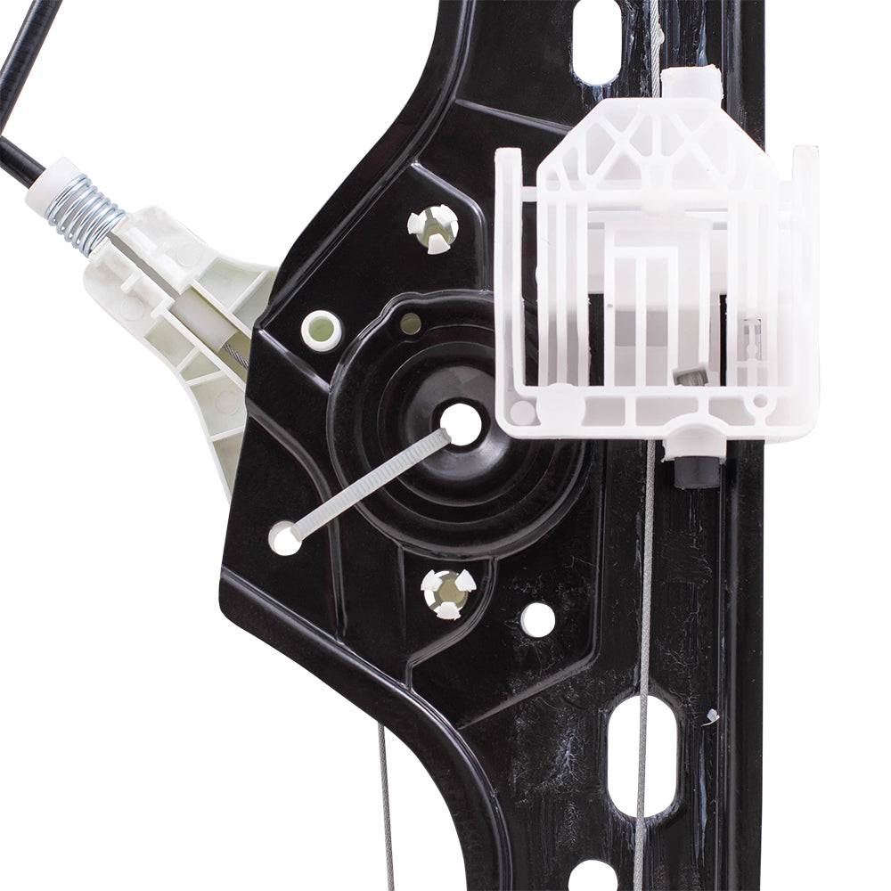 Brock Replacement Driver and Passenger Front Power Window Lift Regulators Compatible with 2006-2012 3 Series 2008-2011 M3 Sedan 51337140587 51337140588