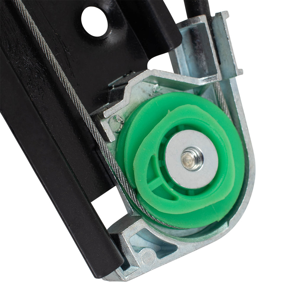 Brock Replacement Passenger Front Power Window Regulator Compatible with 12-18 A6