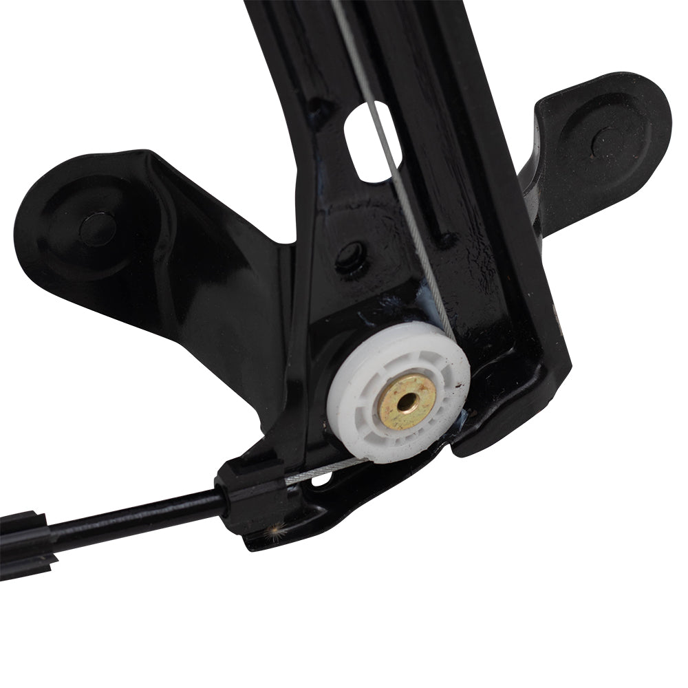Brock Replacement Pair Front Power Window Regulators Compatible with 15-19 e-Golf