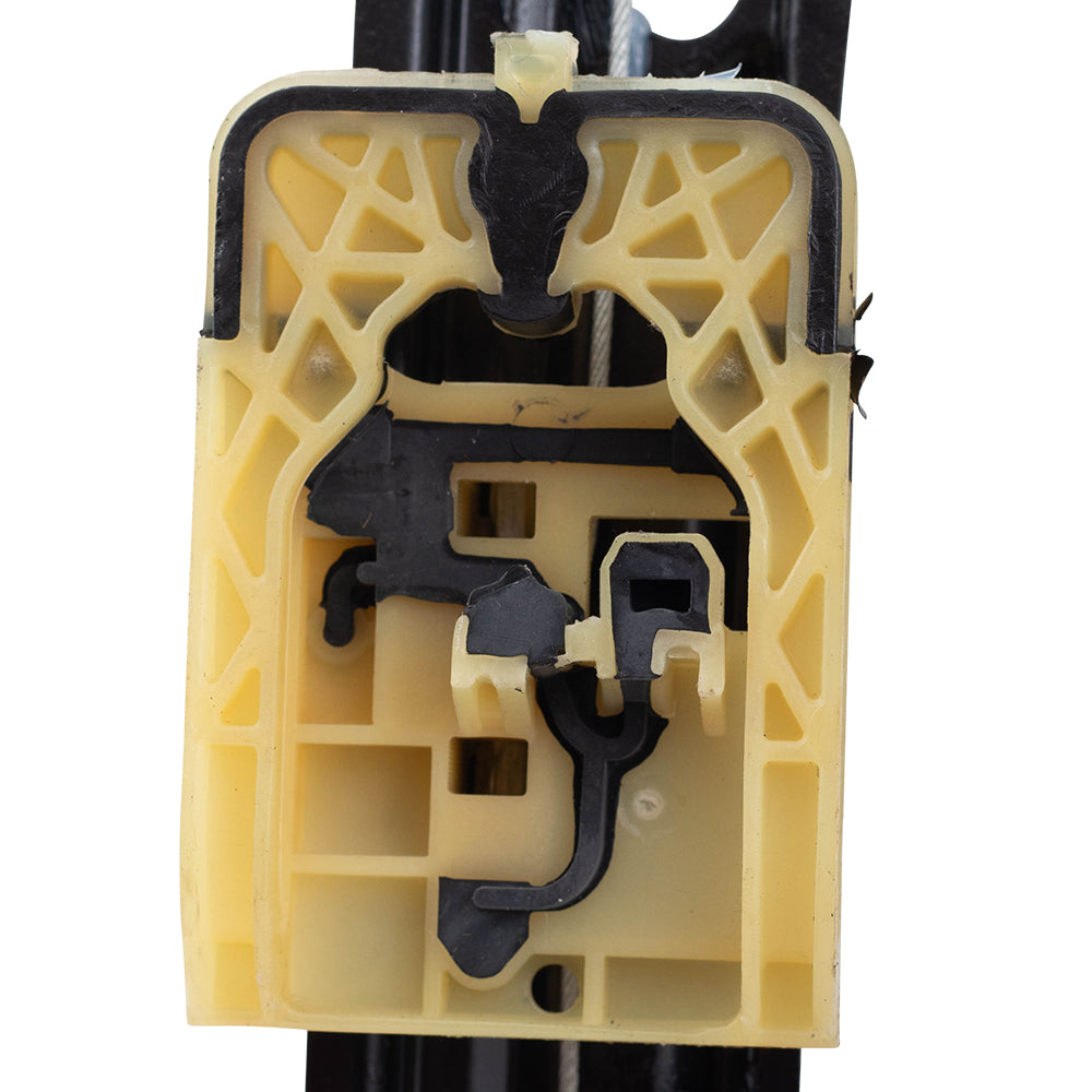 Brock Replacement Pair Front Power Window Regulators Compatible with 15-19 e-Golf