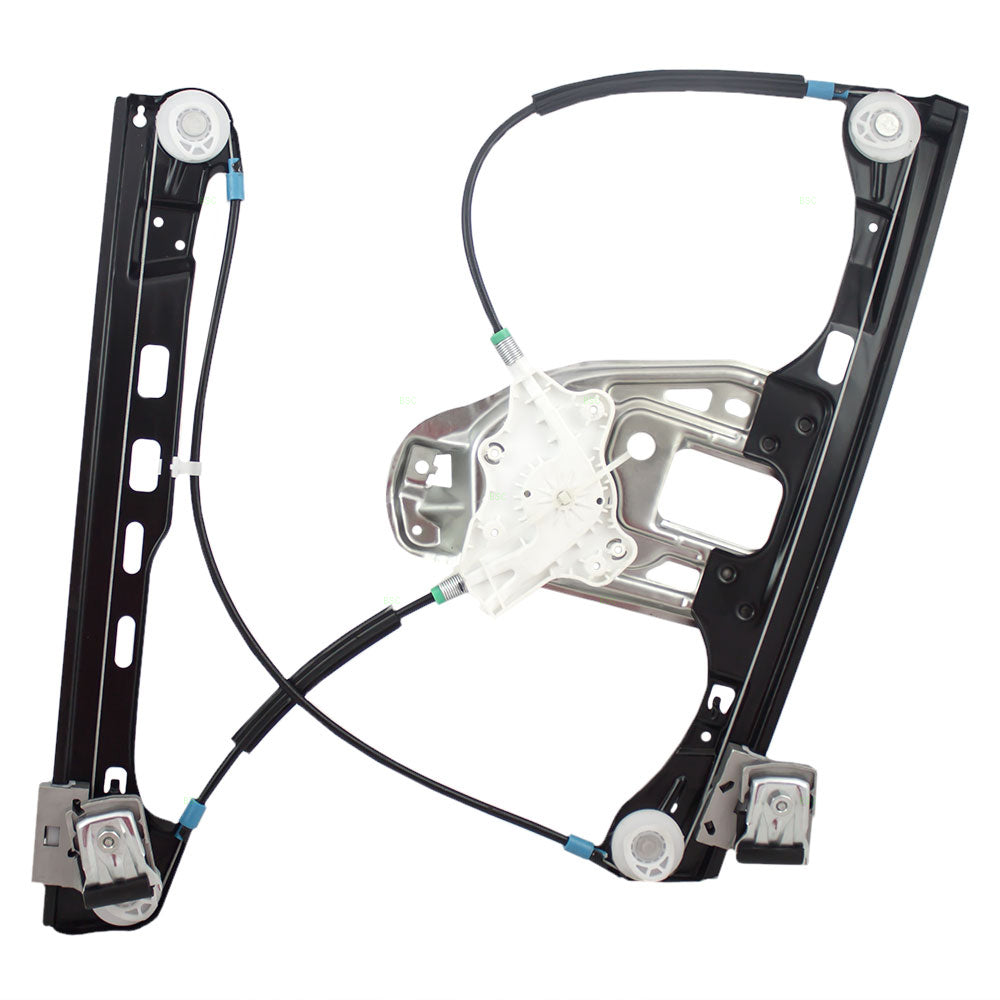 Brock Replacement Drivers Front Power Window Lift Regulator Compatible with 2006-2007 C-Class W203 Sedan MB1350114 2037203146