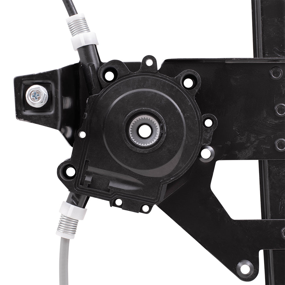 Brock Replacement Rear Driver and Passenger Side Power Window Regulators without Motor Comaptible with 1993-1998 A3 1999 A4 Gen 3 1996-1999 Golf Gen 3 1H4839461A 1H4839462A