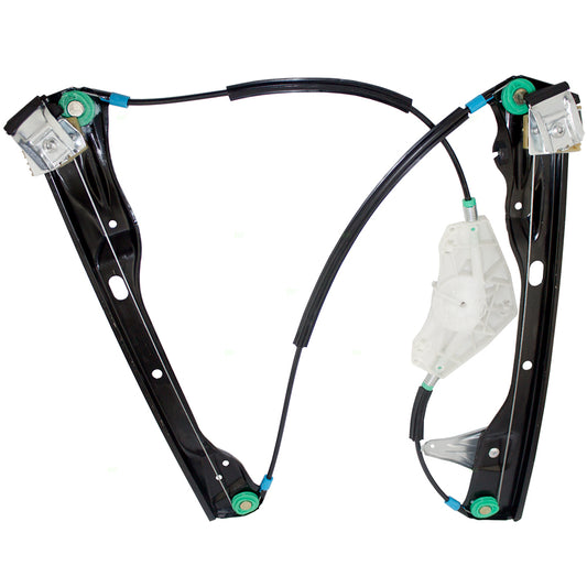 Brock Replacement Passengers Front Power Window Lift Regulator Compatible with 2006-2010 Passat 3C8 837 756 D