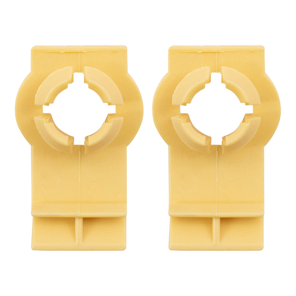 Brock Replacement Set of Four Front Window Regulator Channel Guide Clips Compatible with 2000-2006 X5 51338254781