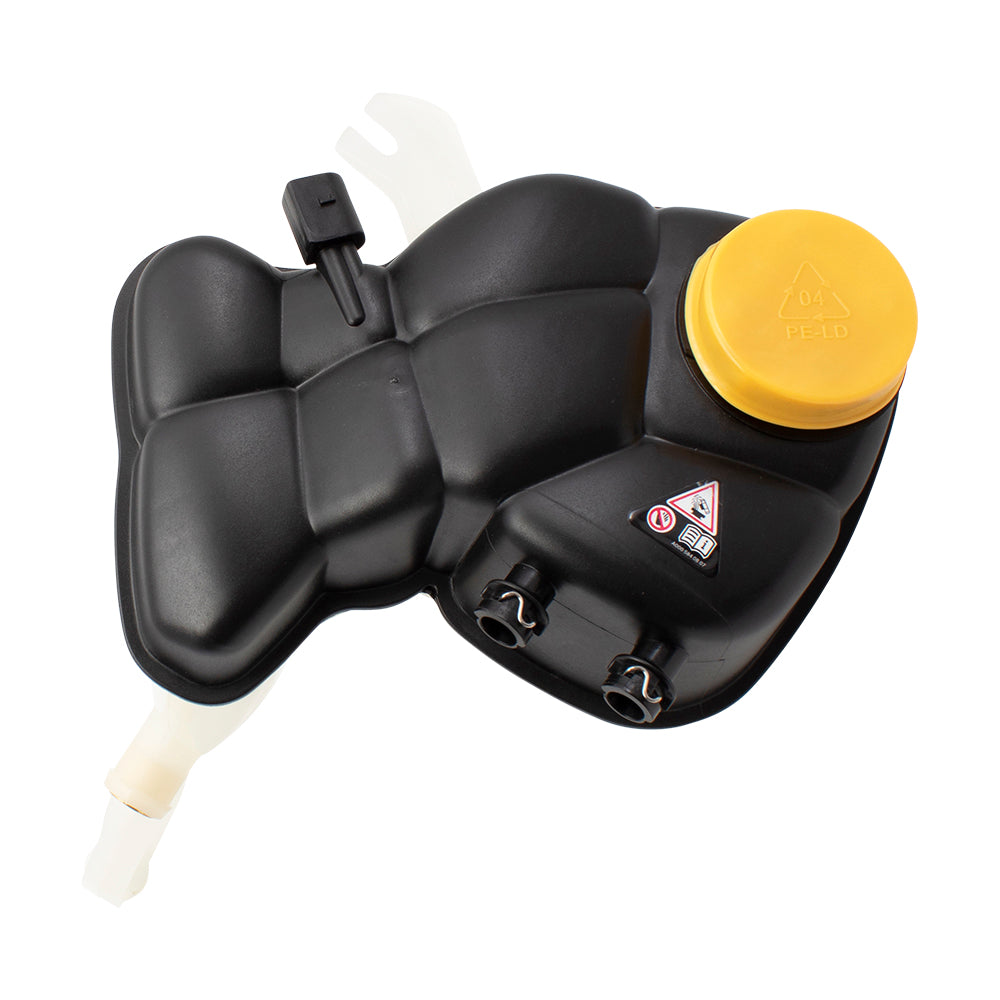 Brock Replacement Coolant Recovery Tank Expansion Reservoir Bottle w/Sensor & Cap Compatible with 2007-2014 CL-Class 2007-2013 S-Class 2215000349