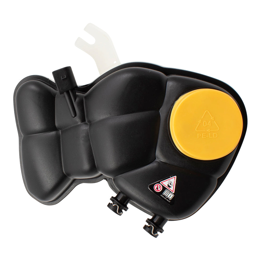 Brock Replacement Coolant Recovery Tank Expansion Reservoir Bottle w/Sensor & Cap Compatible with 2007-2014 CL-Class 2007-2013 S-Class 2215000349