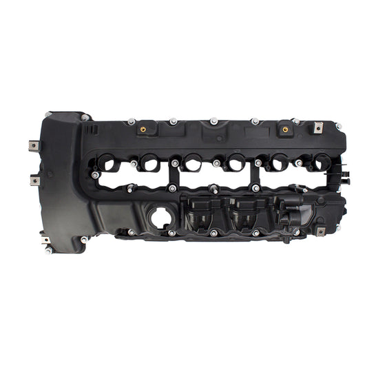 Brock Replacement Engine Cylinder Head Valve Cover w/ Gasket Compatible with 2009-2016 Z4 E89 35i 35is 11127565284