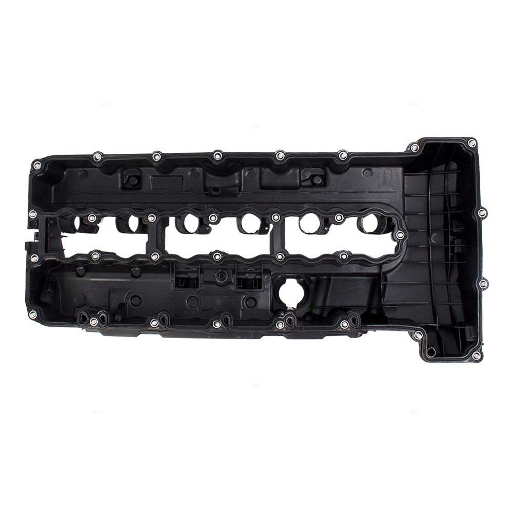 Brock Replacement Engine Cylinder Head Valve Cover w/ Gasket Compatible with 2009-2016 Z4 E89 35i 35is 11127565284