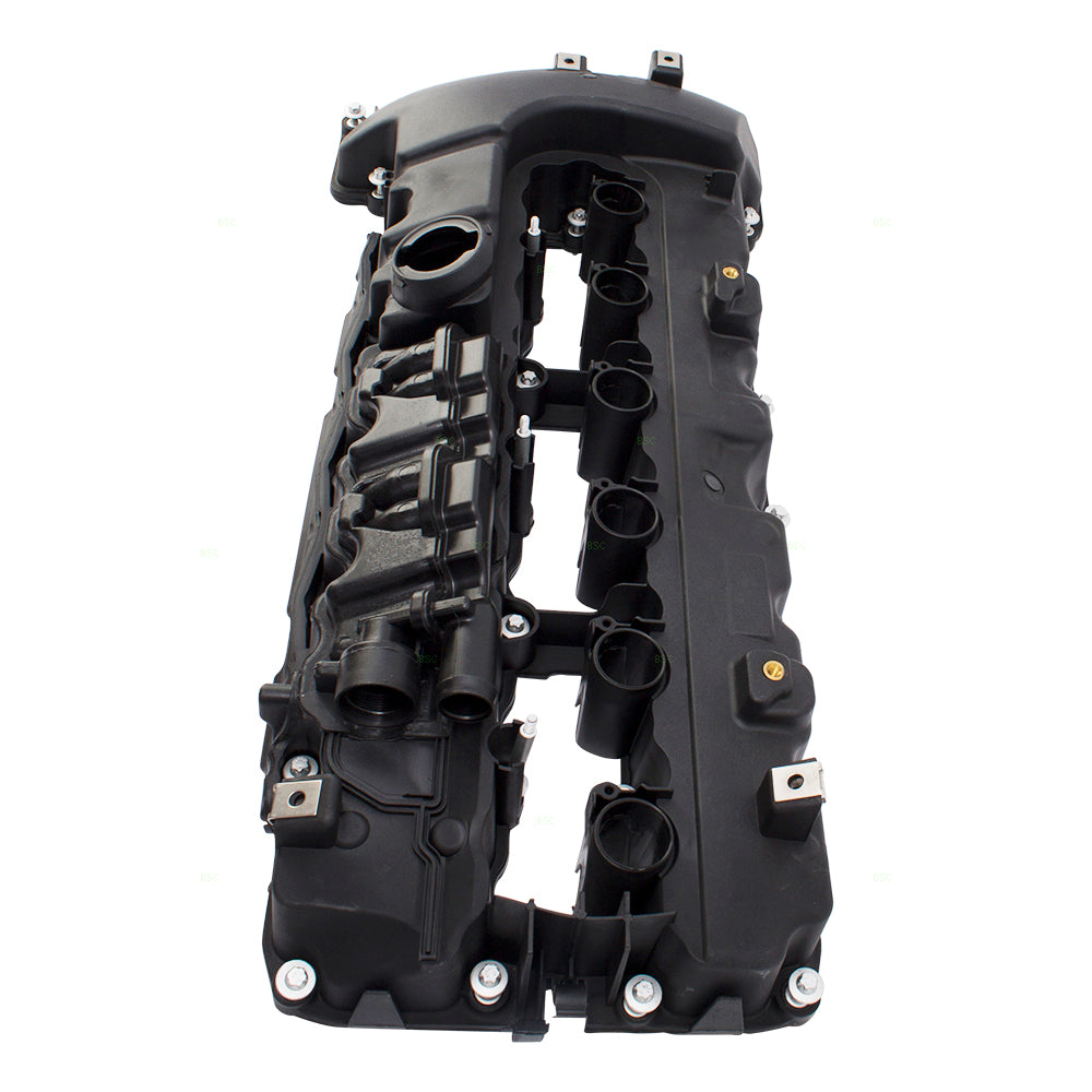 Brock Replacement Engine Cylinder Head Valve Cover w/ Gasket Compatible with 2009-2016 Z4 E89 35i 35is 11127565284